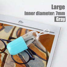 Load image into Gallery viewer, Foldable Silicone Collapsible Straw with Case