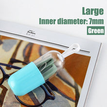 Load image into Gallery viewer, Foldable Silicone Collapsible Straw with Case