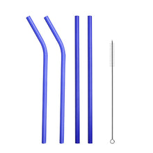 Load image into Gallery viewer, Color Changing Reusable Stainless Steel Straws