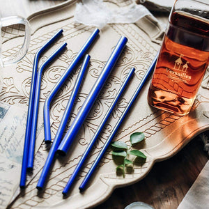 Color Changing Reusable Stainless Steel Straws