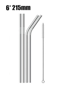 Stainless Steel Reusable Drinking Straws