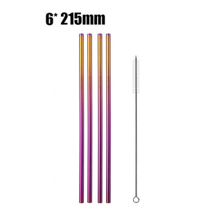 Stainless Steel Reusable Drinking Straws