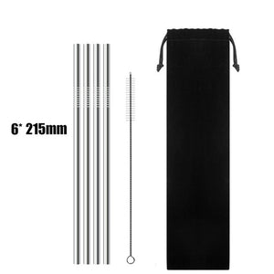 Stainless Steel Reusable Drinking Straws